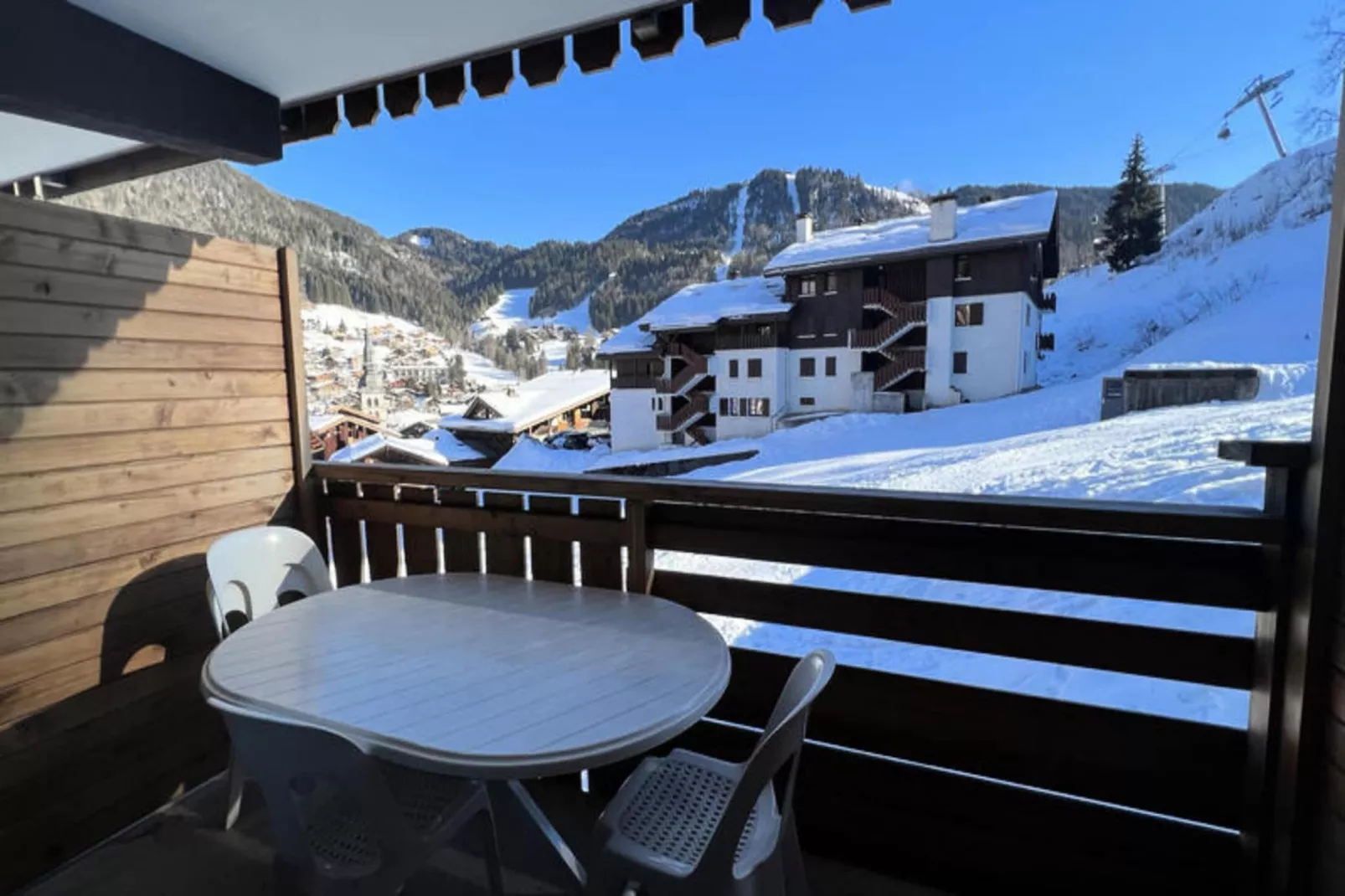Studio à La Clusaz-Terrasbalkon