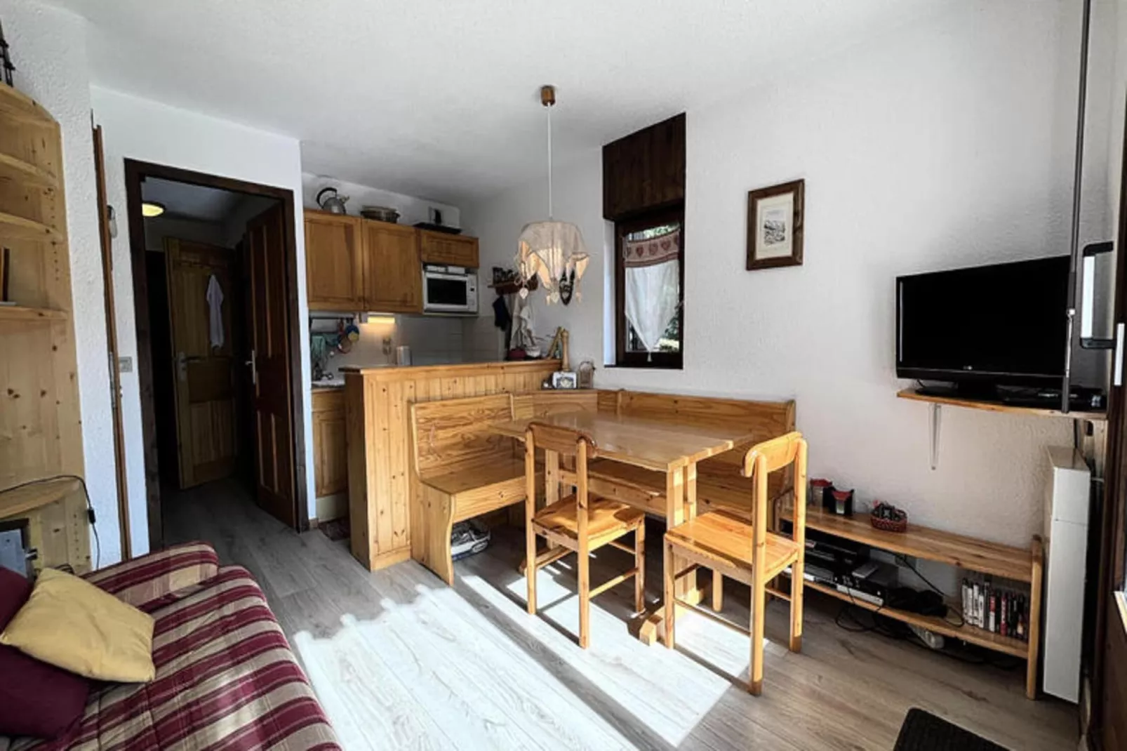 Appartements à La Clusaz-Woonkamer