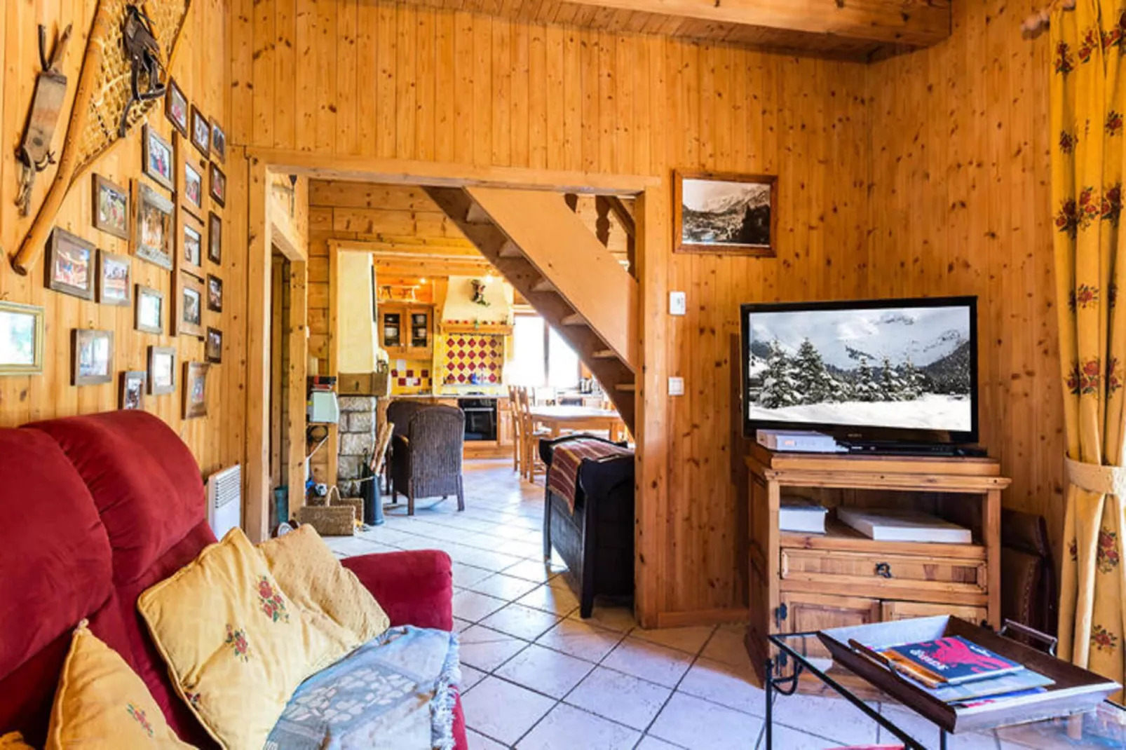 Chalet Bethanie-Woonkamer