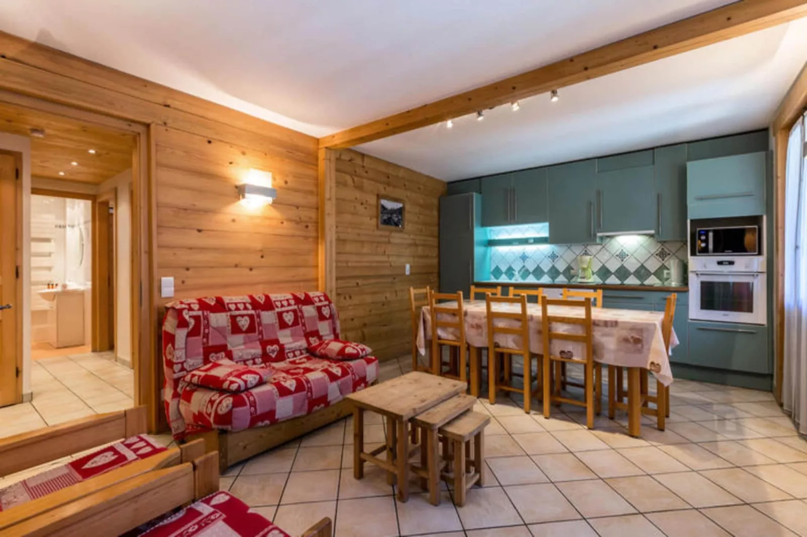 Résidence Gentianes-Woonkamer