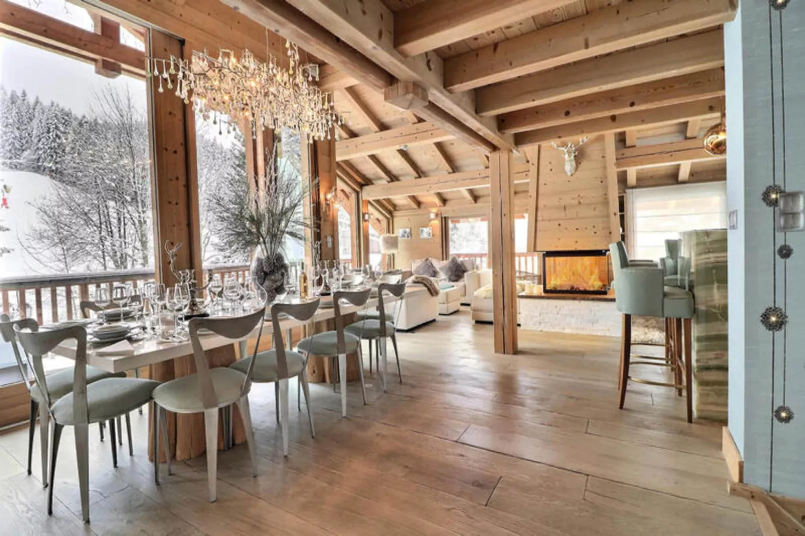 Résidence Explorer Meleze-Eetkamer