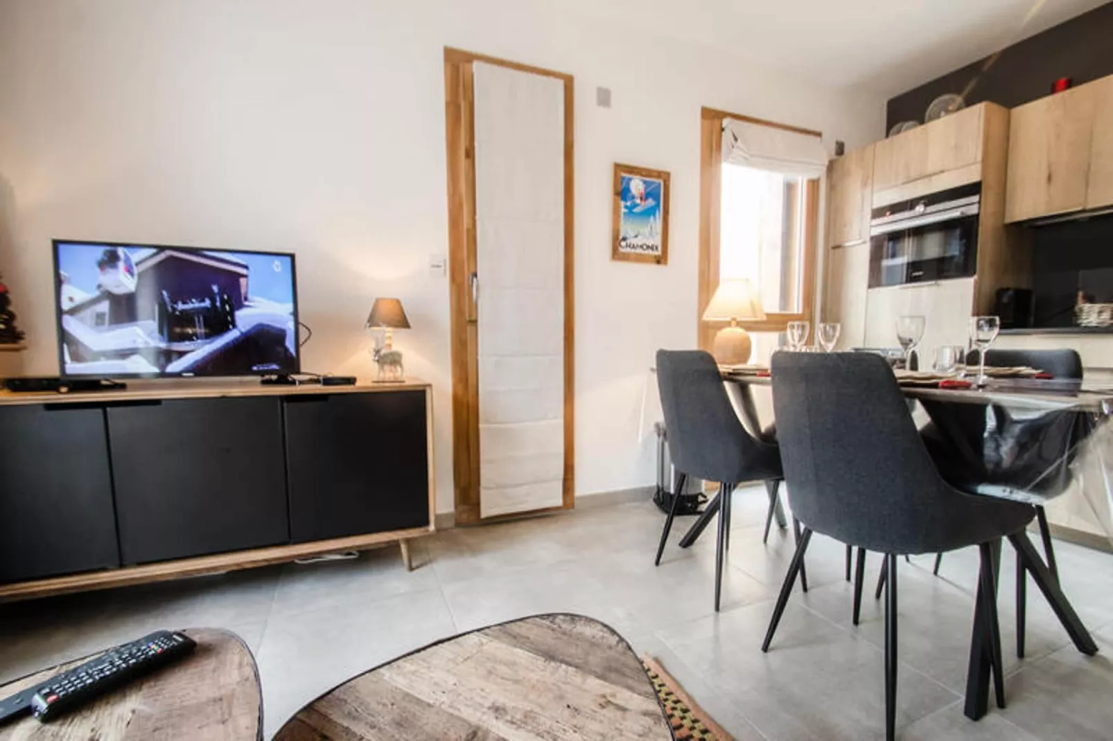 Résidence Androsace Du Lyret-Woonkamer