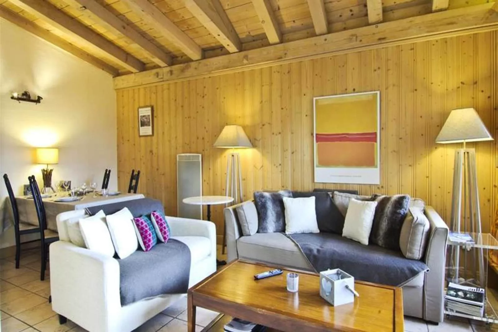 Chalets Du Savoy-Woonkamer