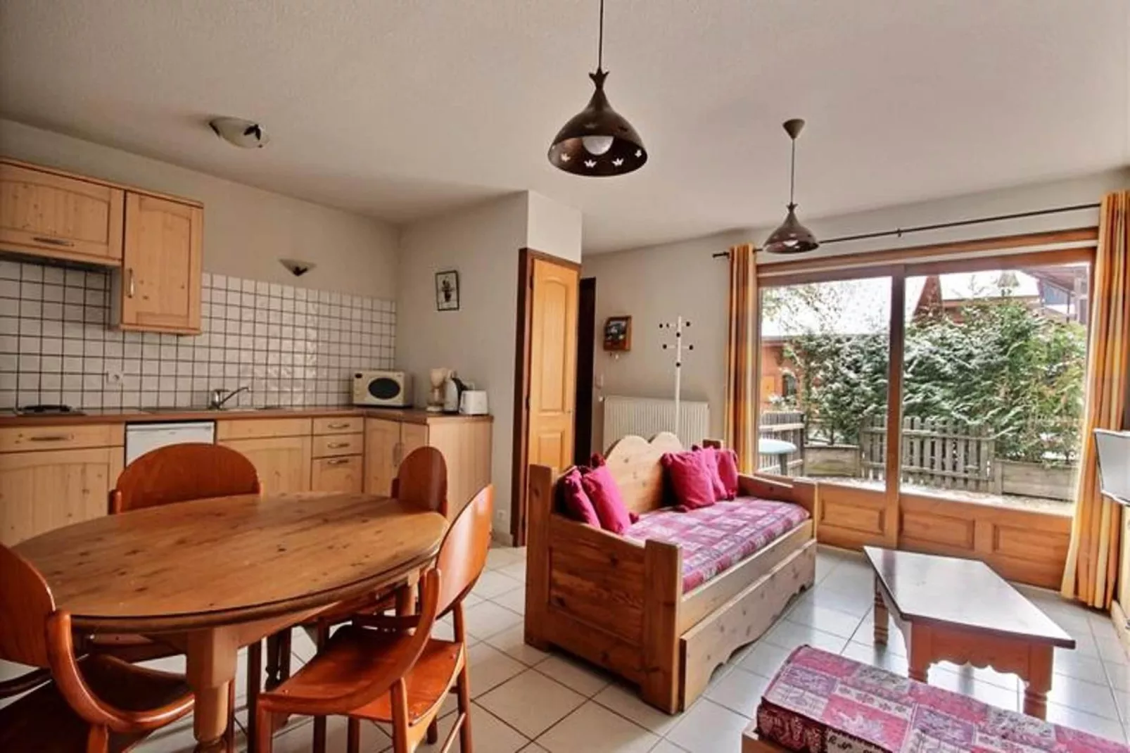 Appartements à Morzine-Woonkamer