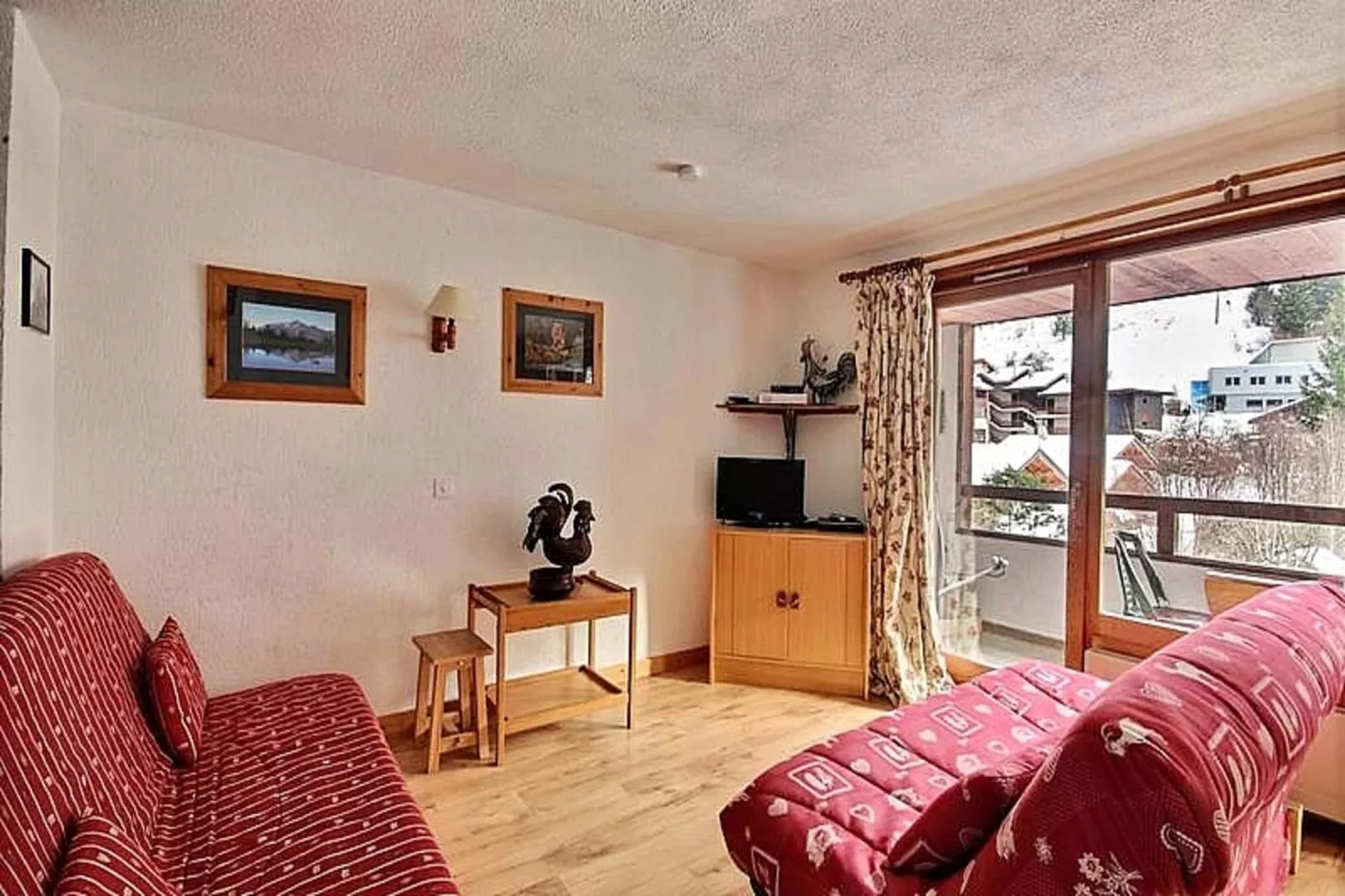 Appartements à Saint Jean d'Aulps-Woonkamer