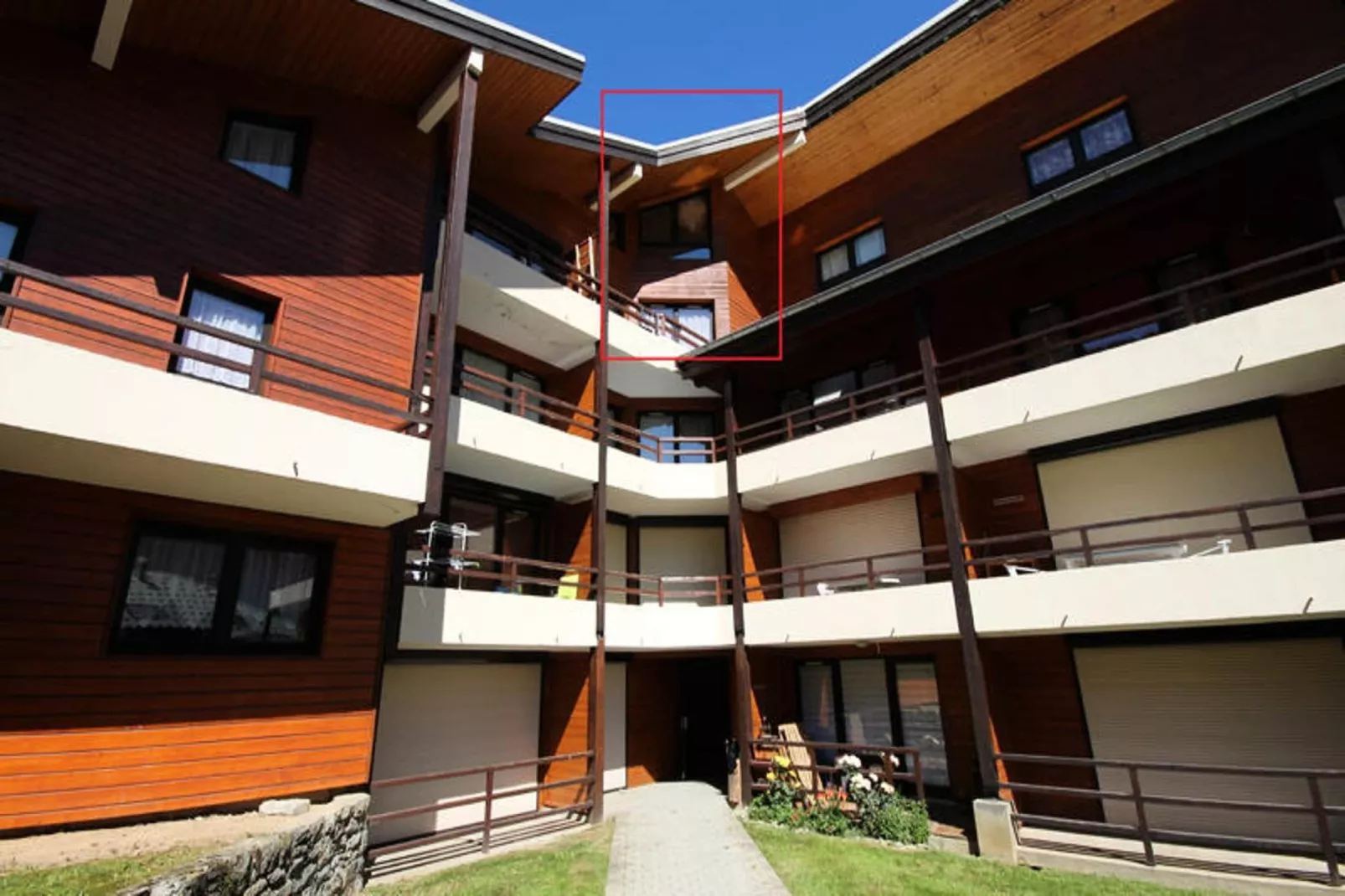 Appartements à Saint Jean d'Aulps-Buitenkant zomer