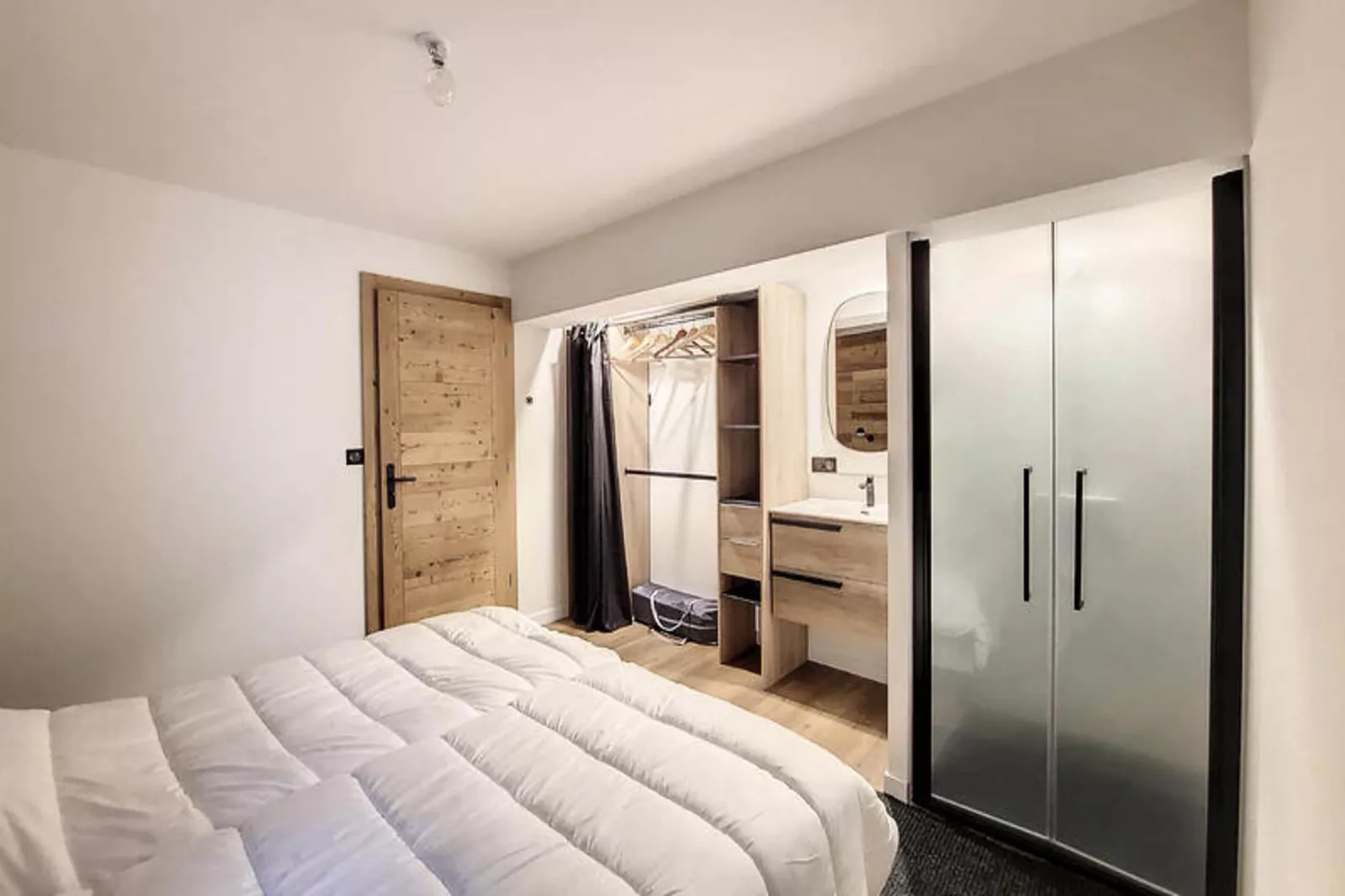 Appartements à Saint Jean d'Aulps-Slaapkamer