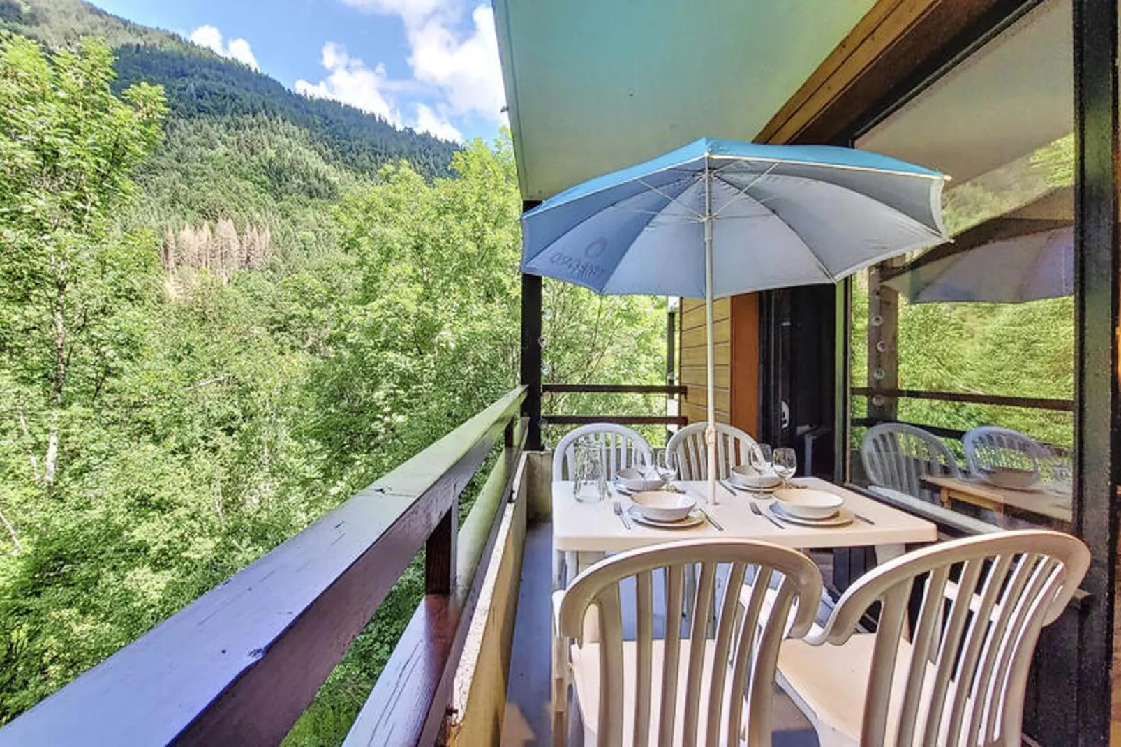 Studio à Saint Jean d'Aulps-Terrasbalkon