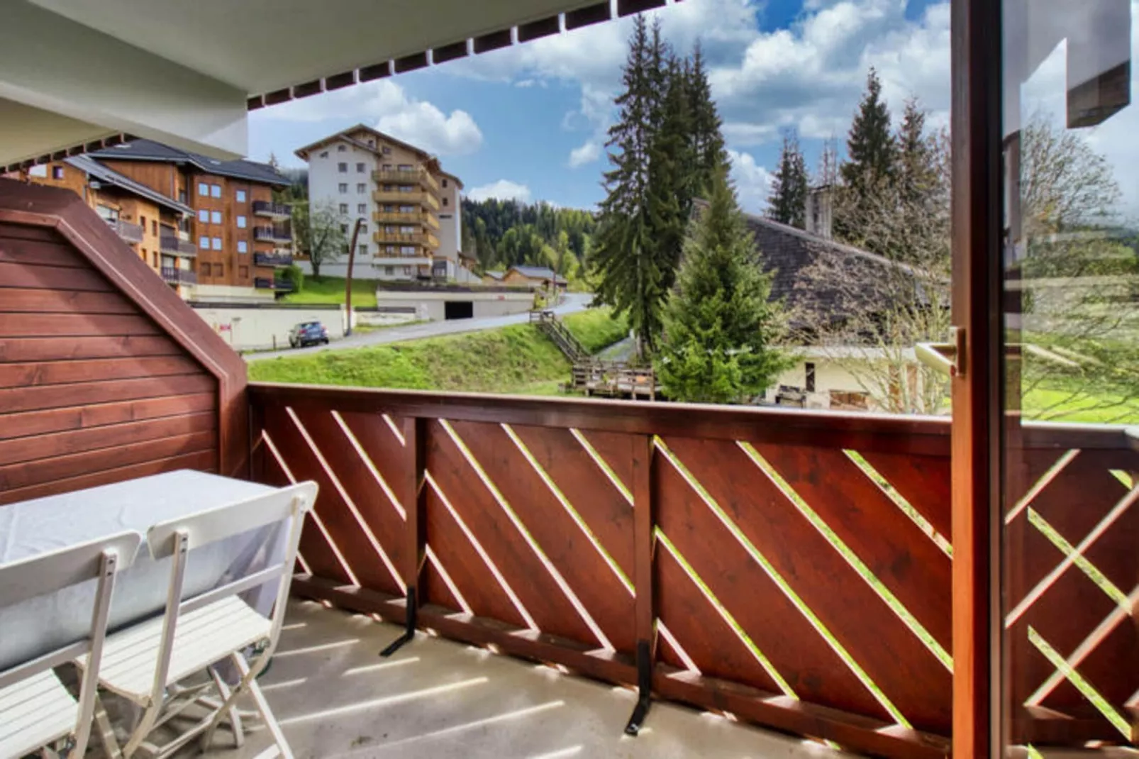 Résidence Hauts Des Esserts-Terrasbalkon