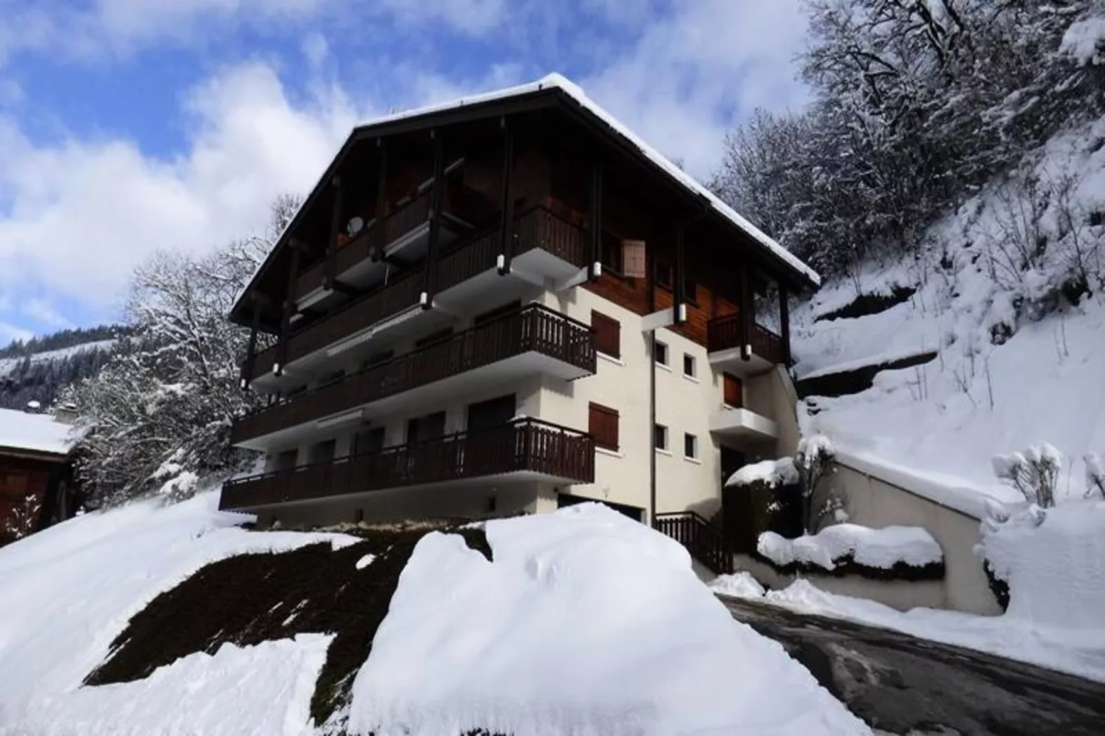 Résidence Fougere-Exterieur winter