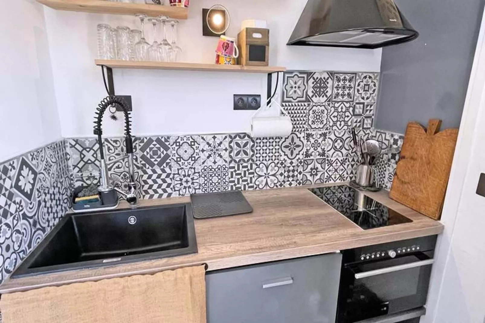 Résidence Les Coralies-Keuken