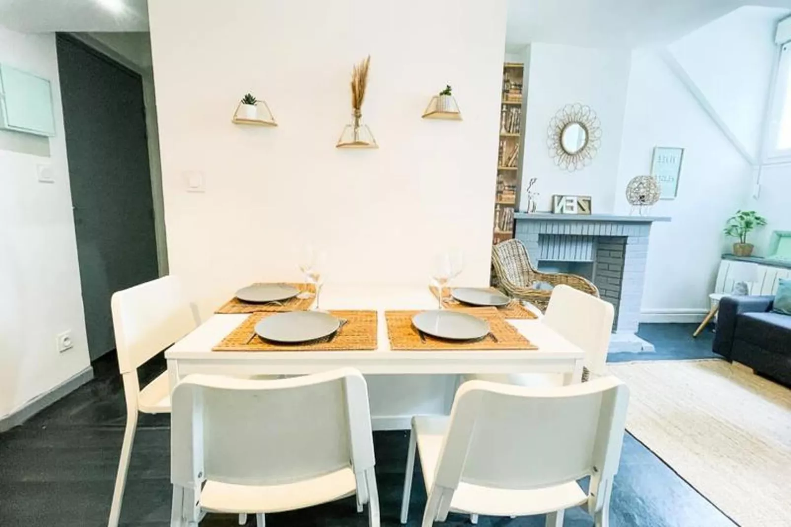 | Le Champo 🍀| T3 Proche Centre | 2 Chambres-Eetkamer