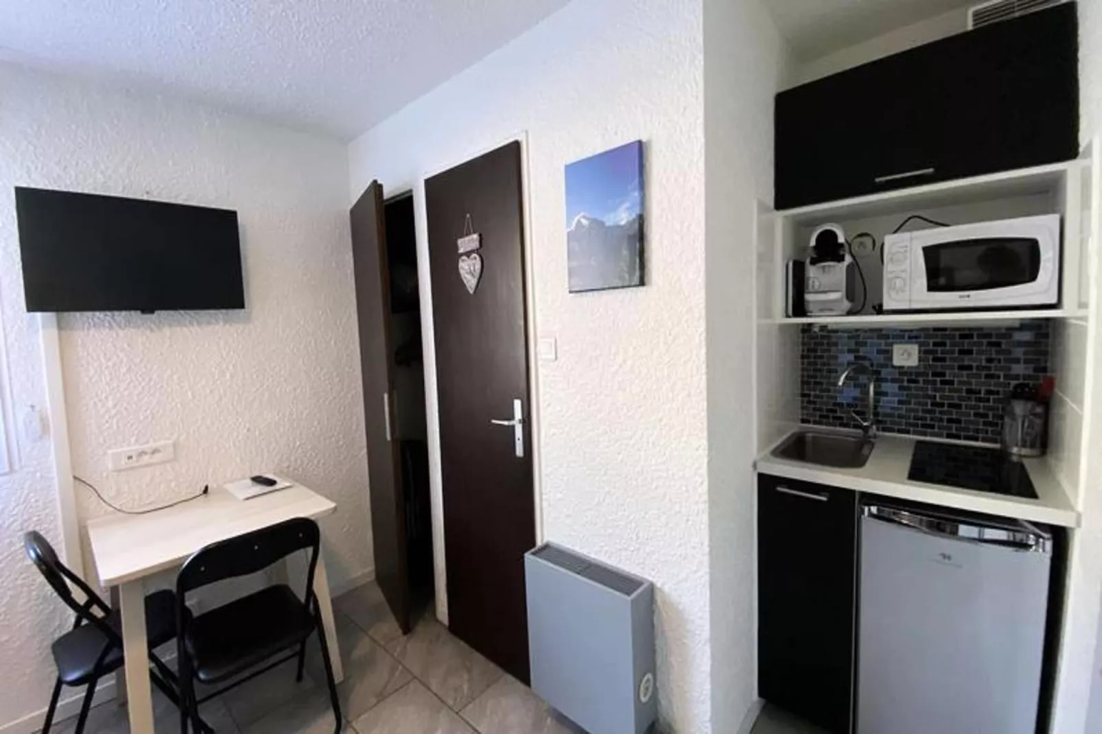 Résidence Vallee Blanche-Eetkamer