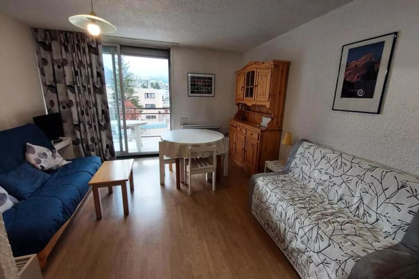 Résidence Vallee Blanche Belledonne-Woonkamer