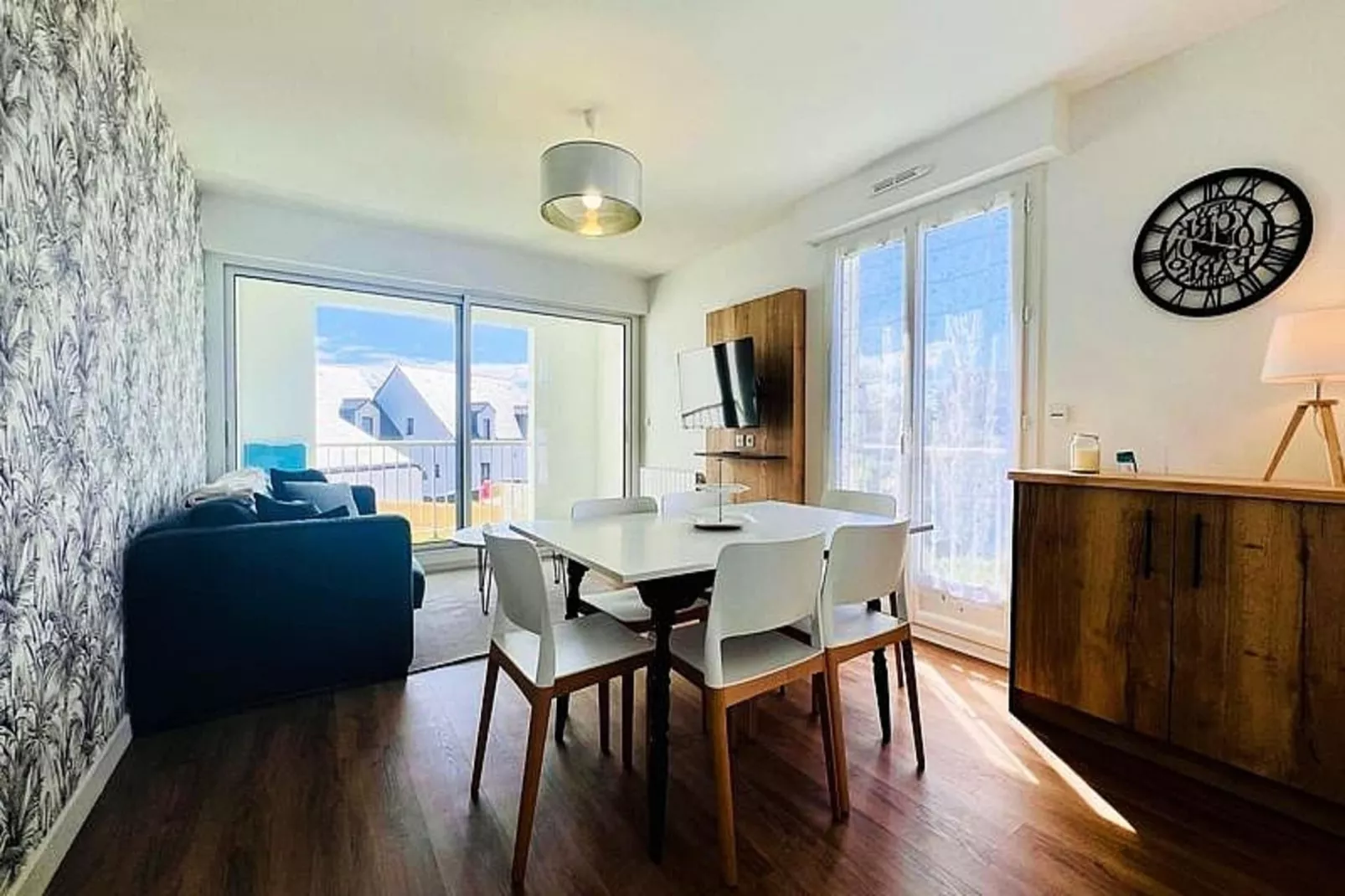 Résidence Le Zal-Eetkamer