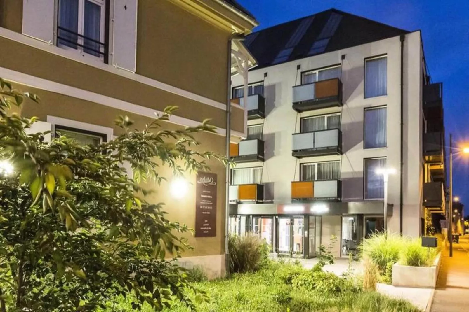 Appart'hôtel Odalys La Rose d'Argent-Buitenkant zomer