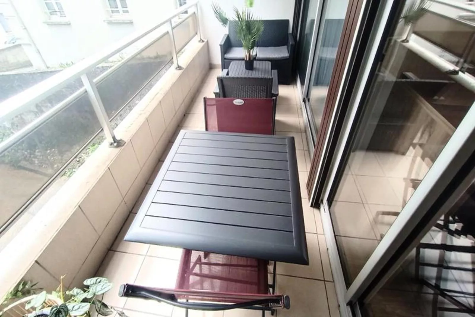 Résidence Le Chateau Durieux 1-Terrasbalkon