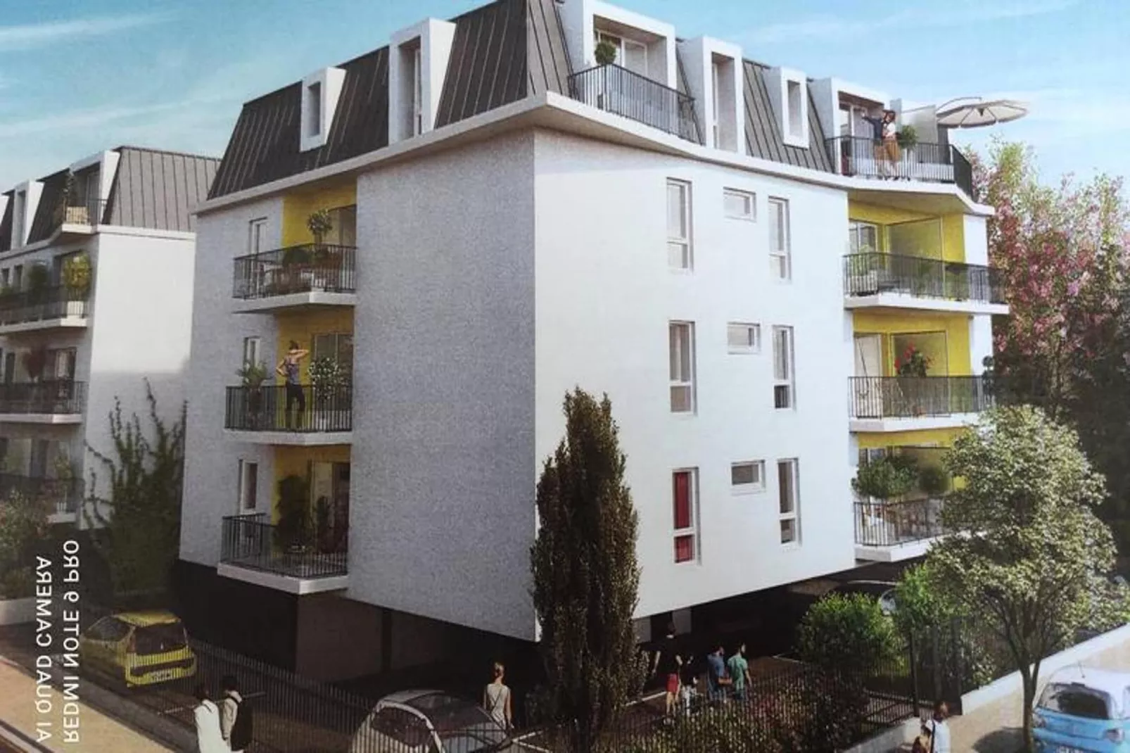 Résidence Le Clos Des Merisiers-Buitenkant zomer