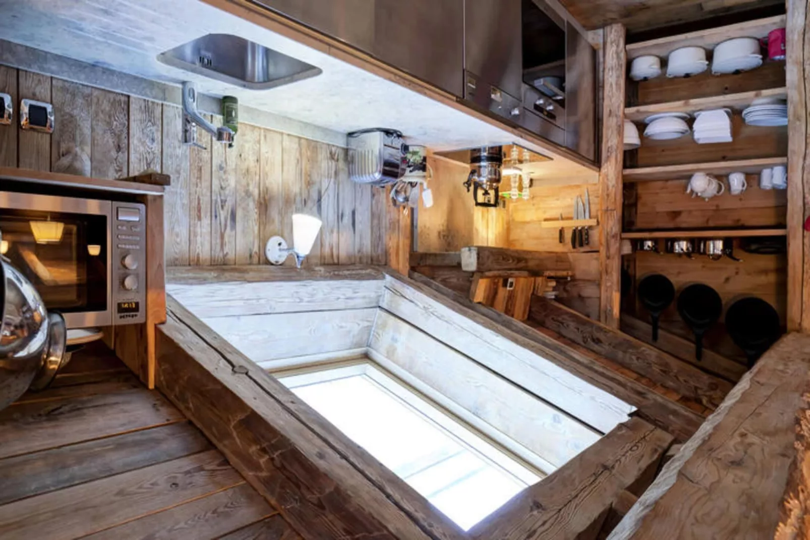 Résidence Maison Du Praz-Keuken