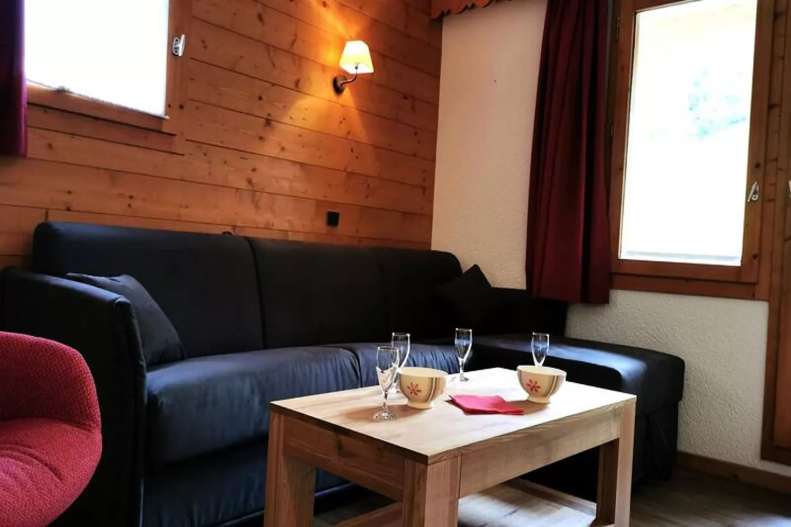 Résidence Lauzes - Woonkamer