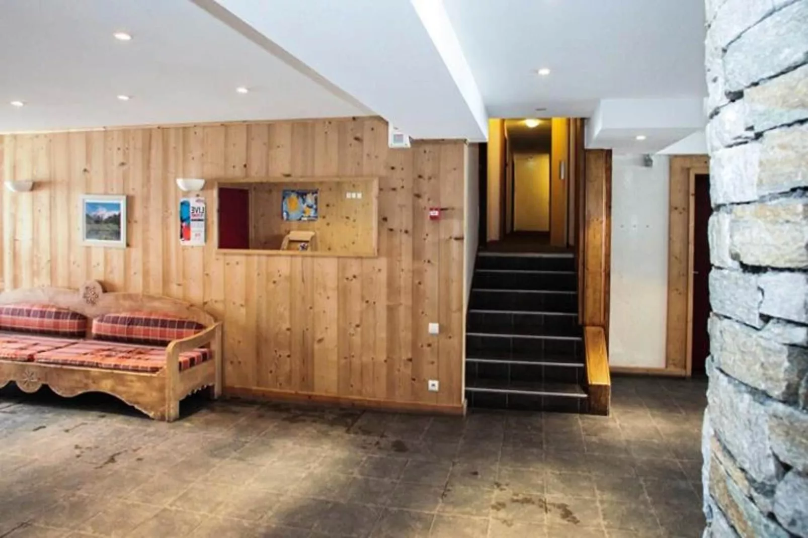 Résidence Odalys Le Hameau du Borsat ***-Woonkamer