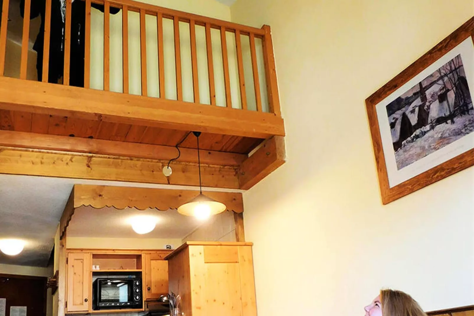 Résidence Le Cheval Blanc ***-Woonkamer