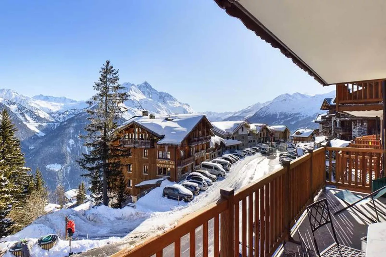 Les Chalets Du Valai-Terrasbalkon