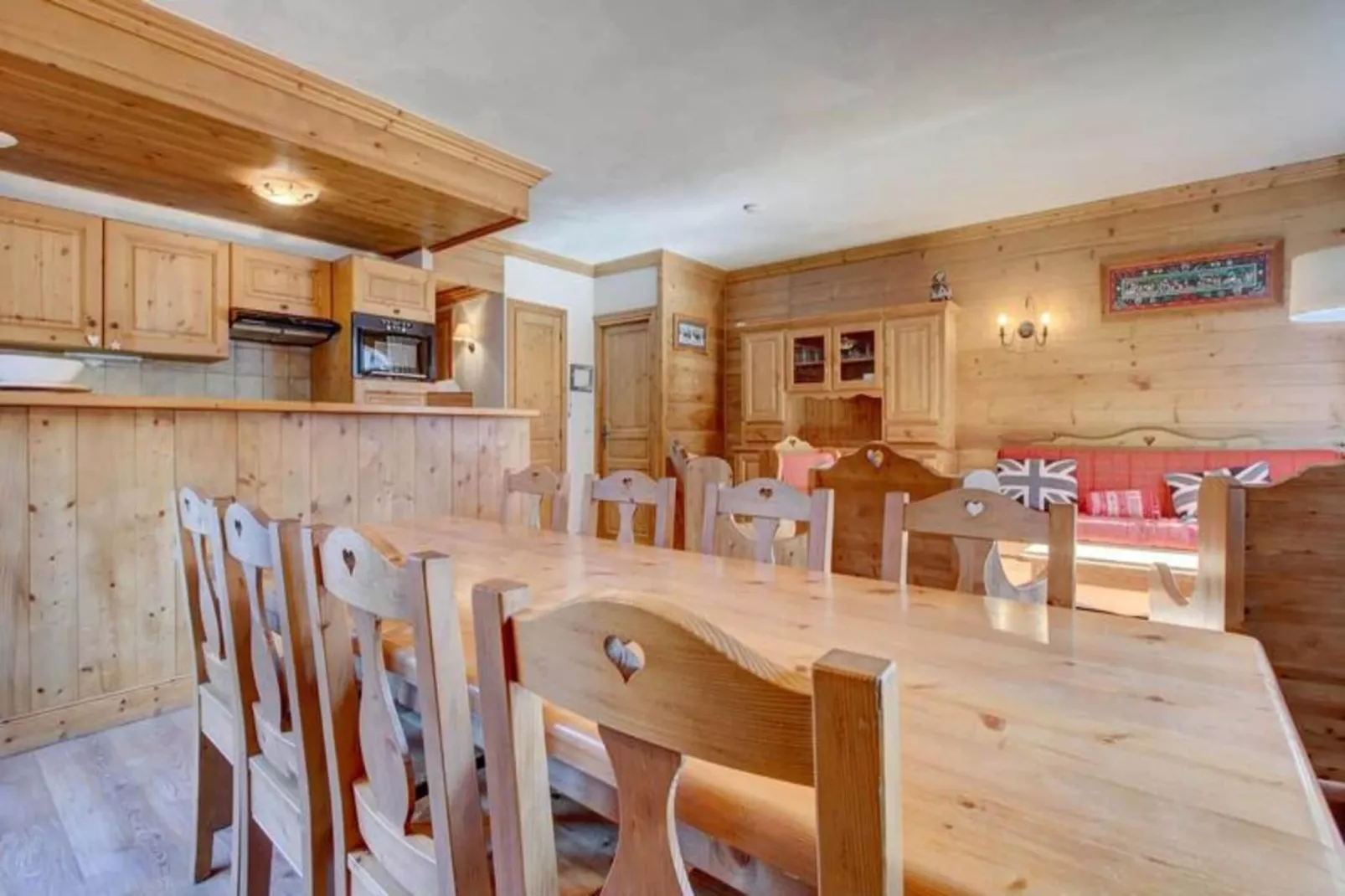 Résidence Le Lodge-Eetkamer