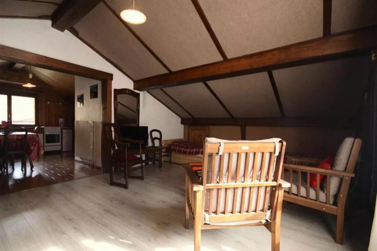 Chalet Les Triolets-Woonkamer