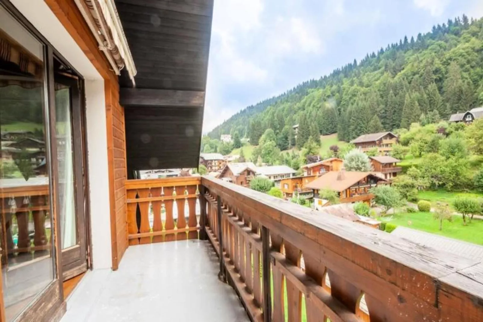 Résidence Neige Et Soleil-Terrasbalkon