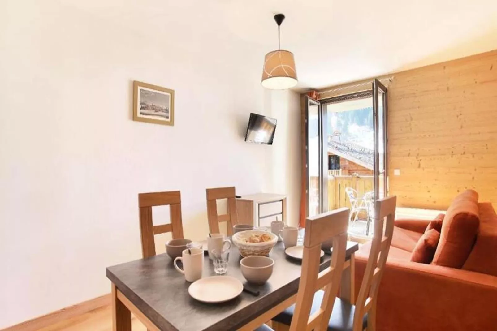 Résidence Prestige Odalys Mendi Alde****-Woonkamer