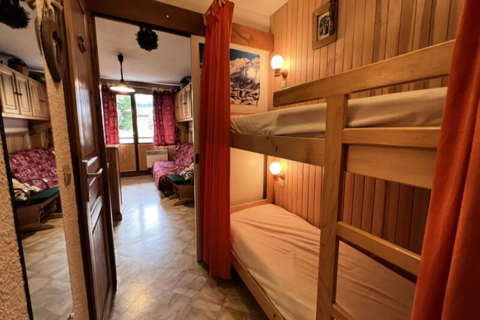 Studio à La Clusaz-Slaapkamer