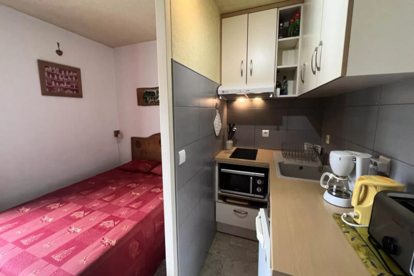 Studio à La Clusaz-Keuken