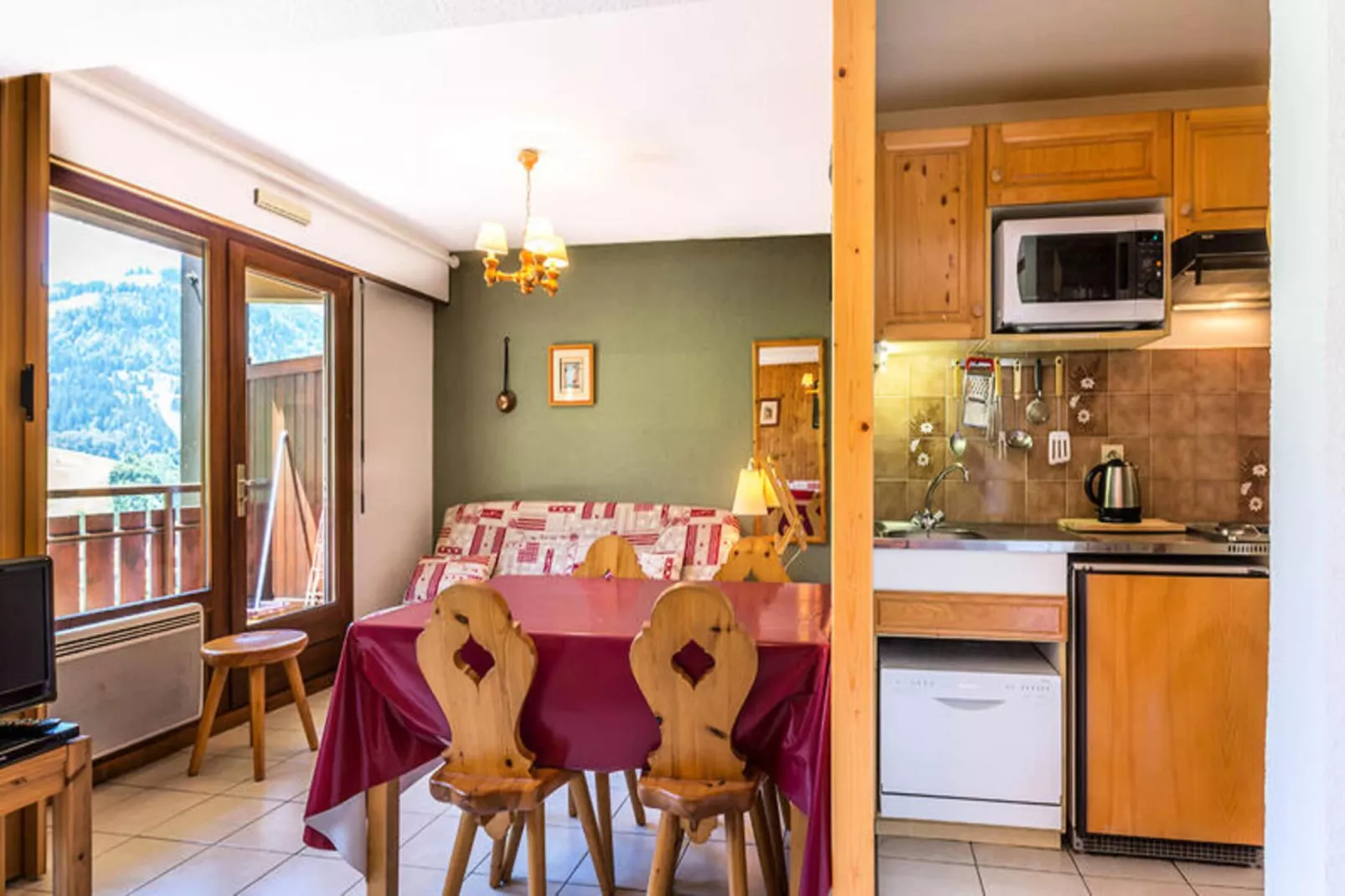 Résidence Nant Soleil A-Woonkamer