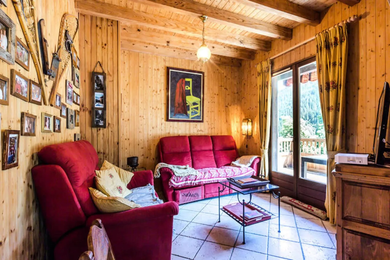 Chalet Bethanie-Woonkamer