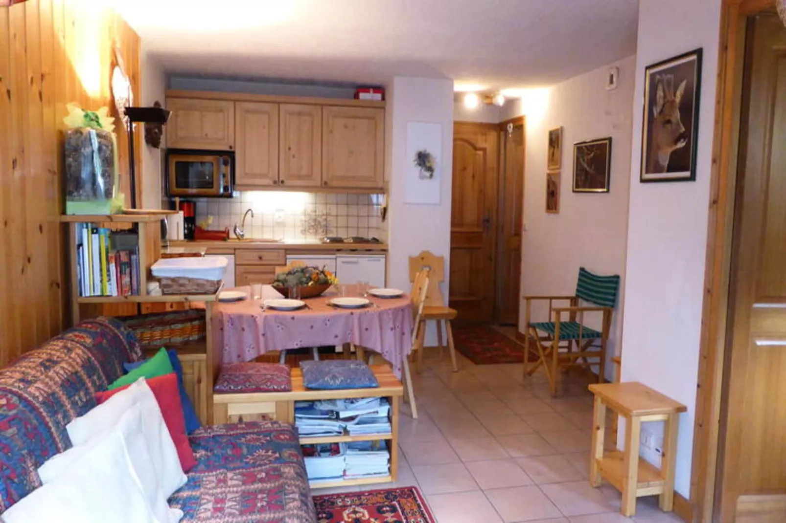 Résidence Les Aiguilles Rouges Bat B-Buitenkant zomer