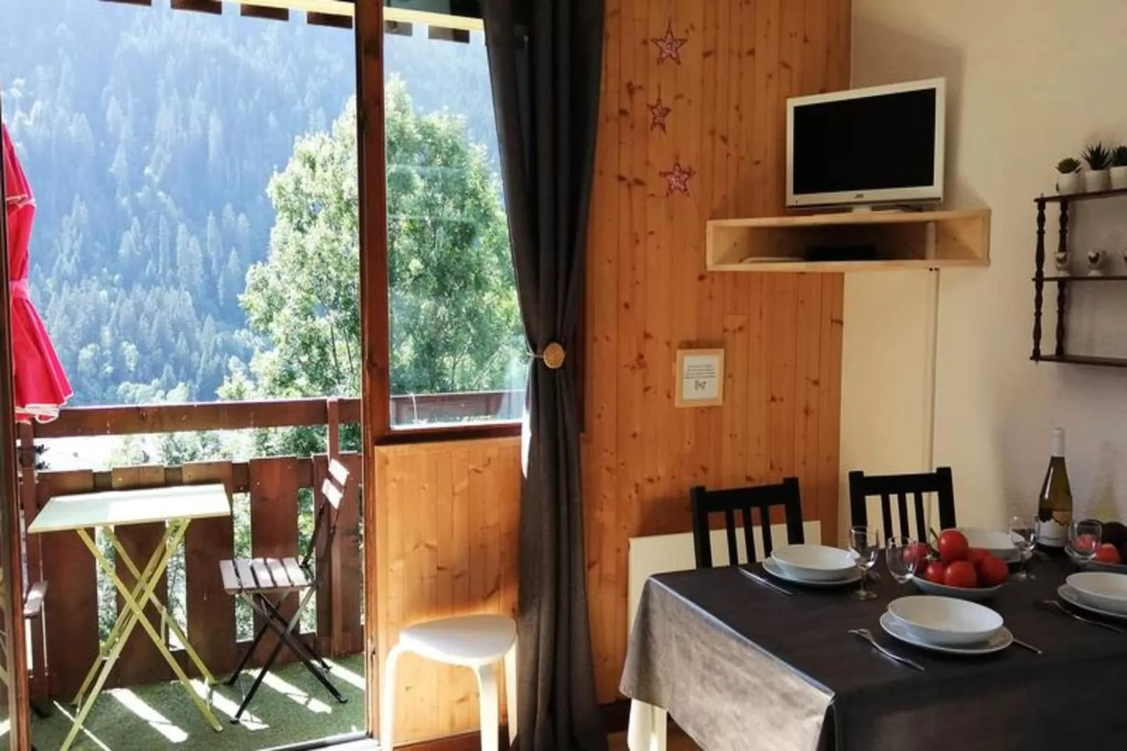 Résidence Chaumiere Des Neiges-Eetkamer