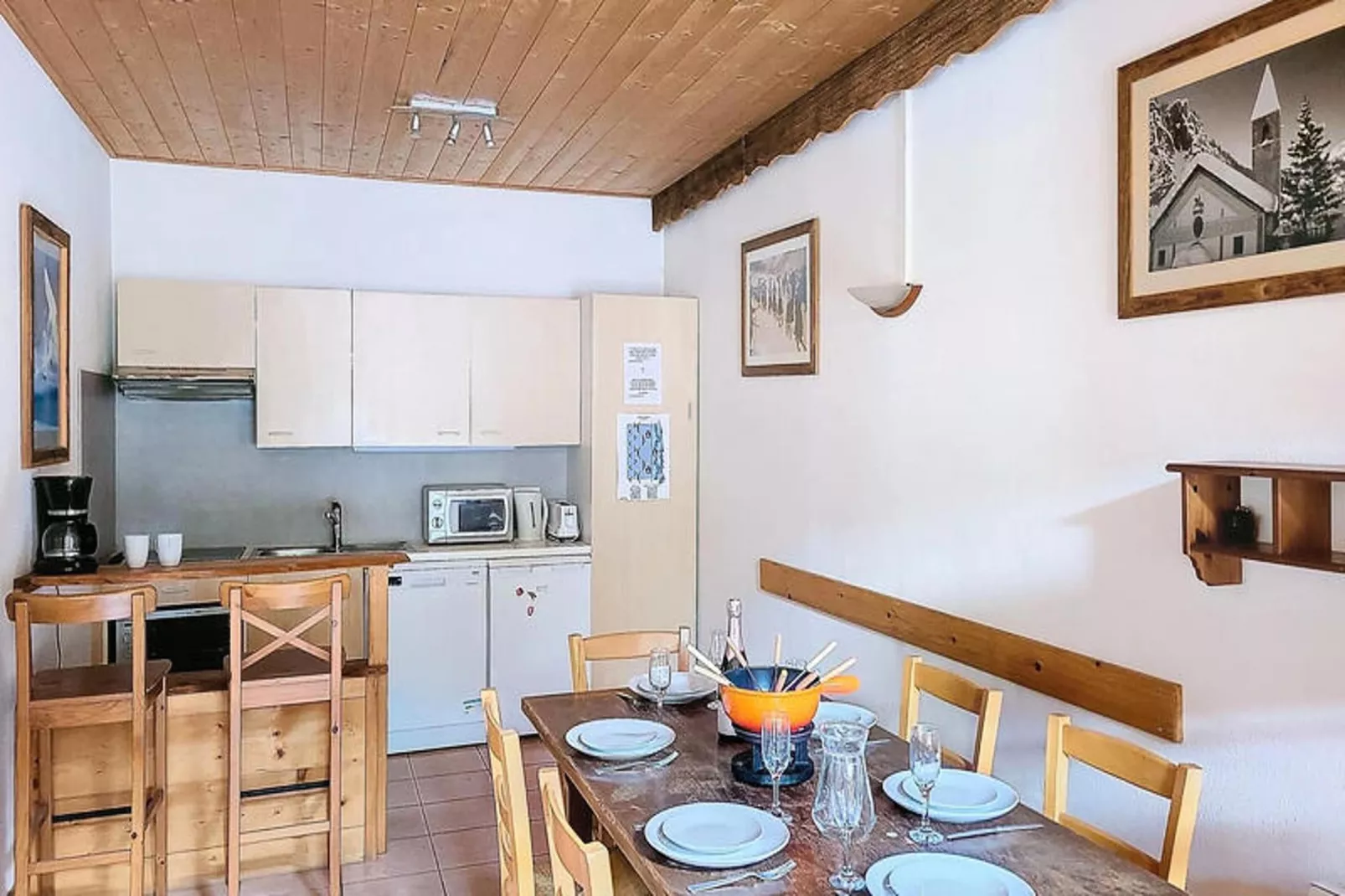 Appartements à Morzine-Eetkamer