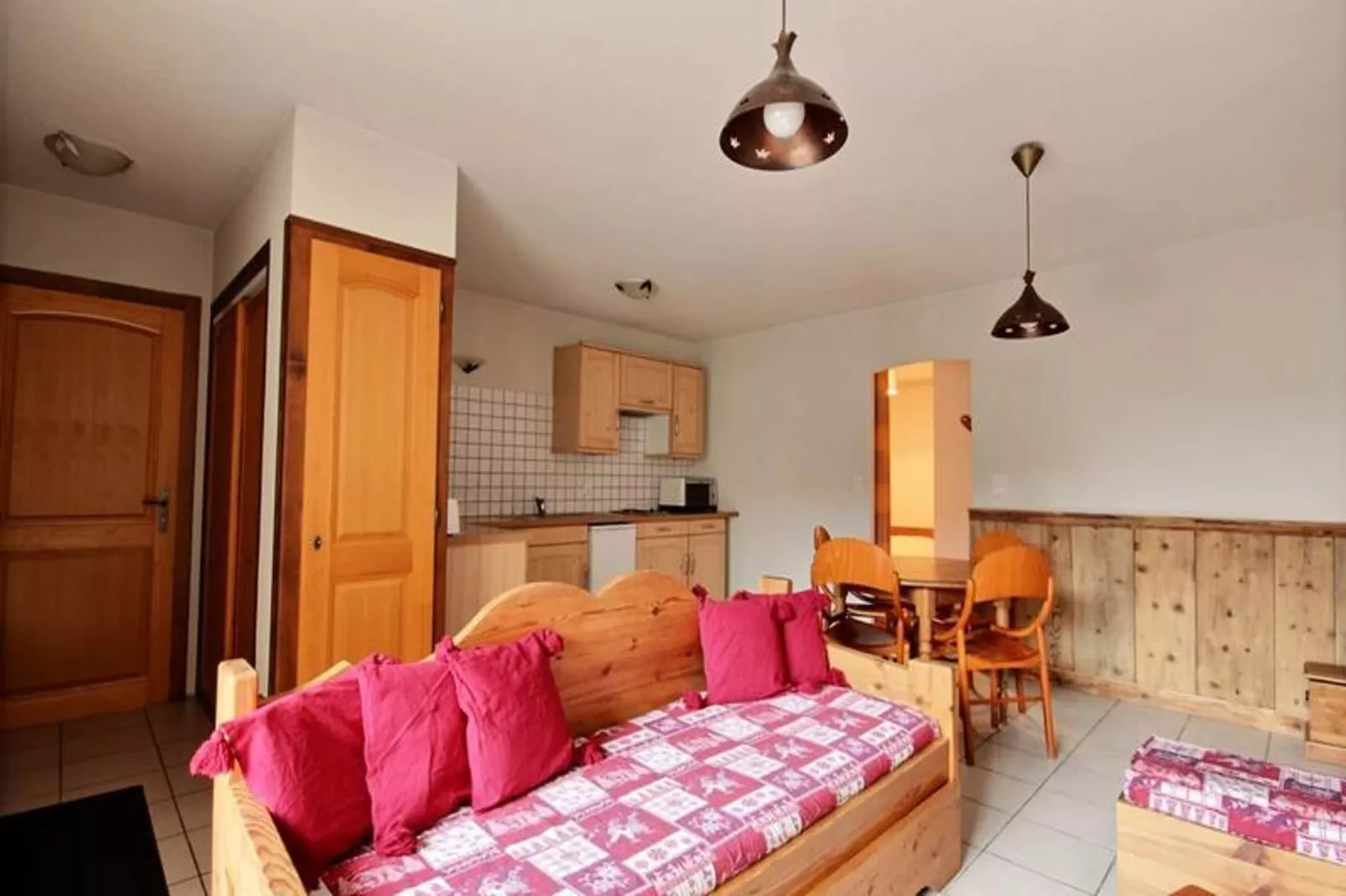 Appartements à Morzine-Woonkamer