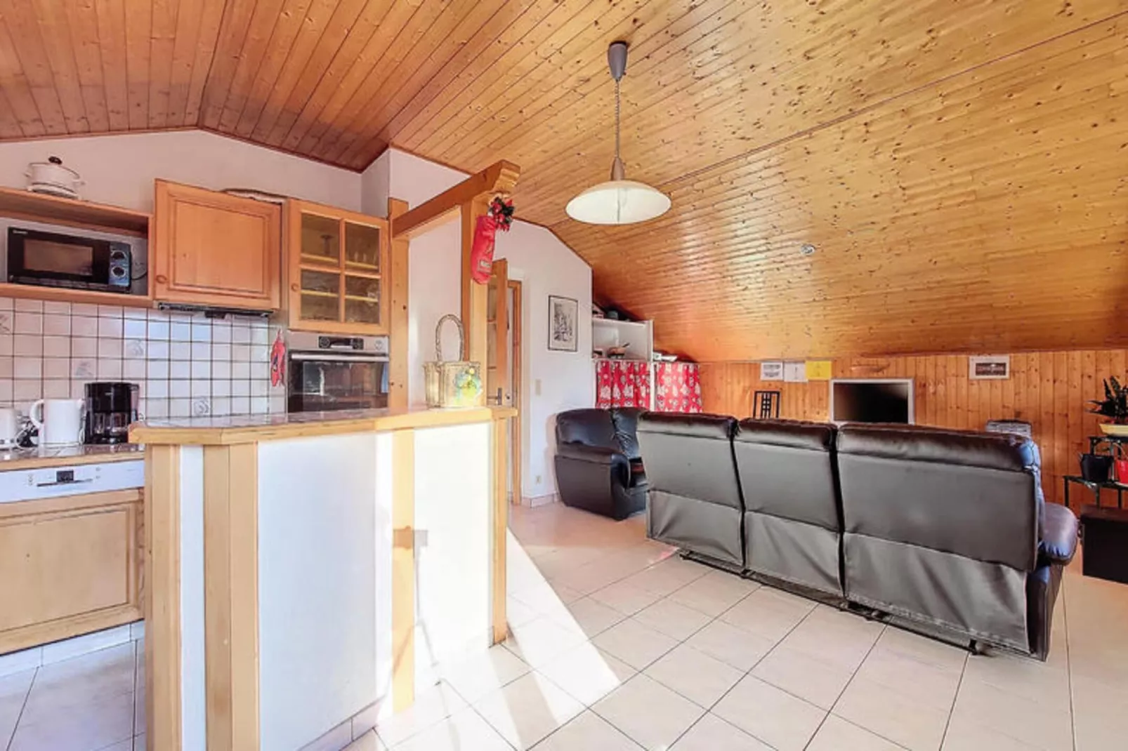 Appartements à Saint Jean d'Aulps-Woonkamer