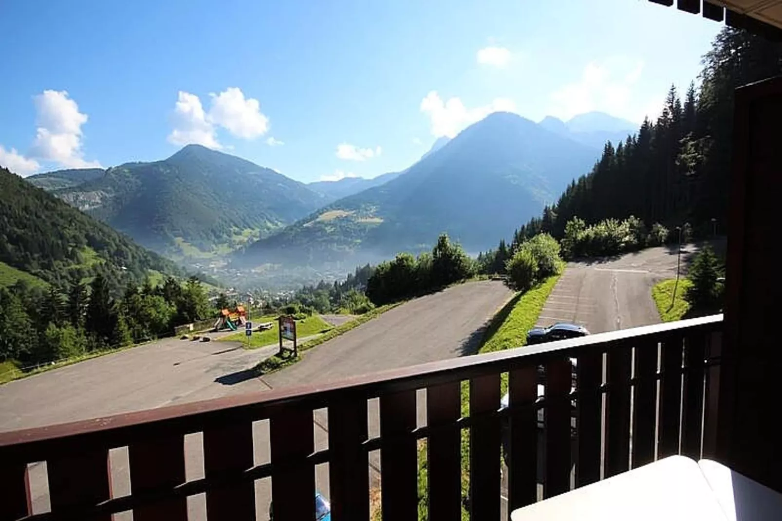 Studio à Saint Jean d'Aulps-Terrasbalkon