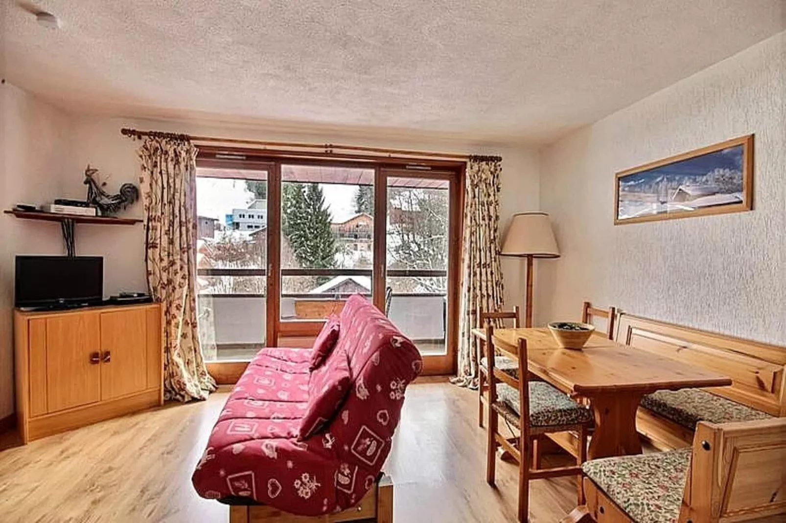 Appartements à Saint Jean d'Aulps-Woonkamer