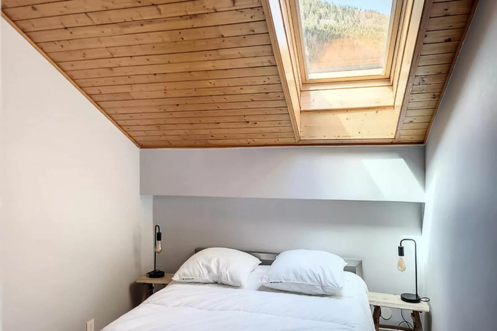 Appartements à Saint Jean d'Aulps-Slaapkamer