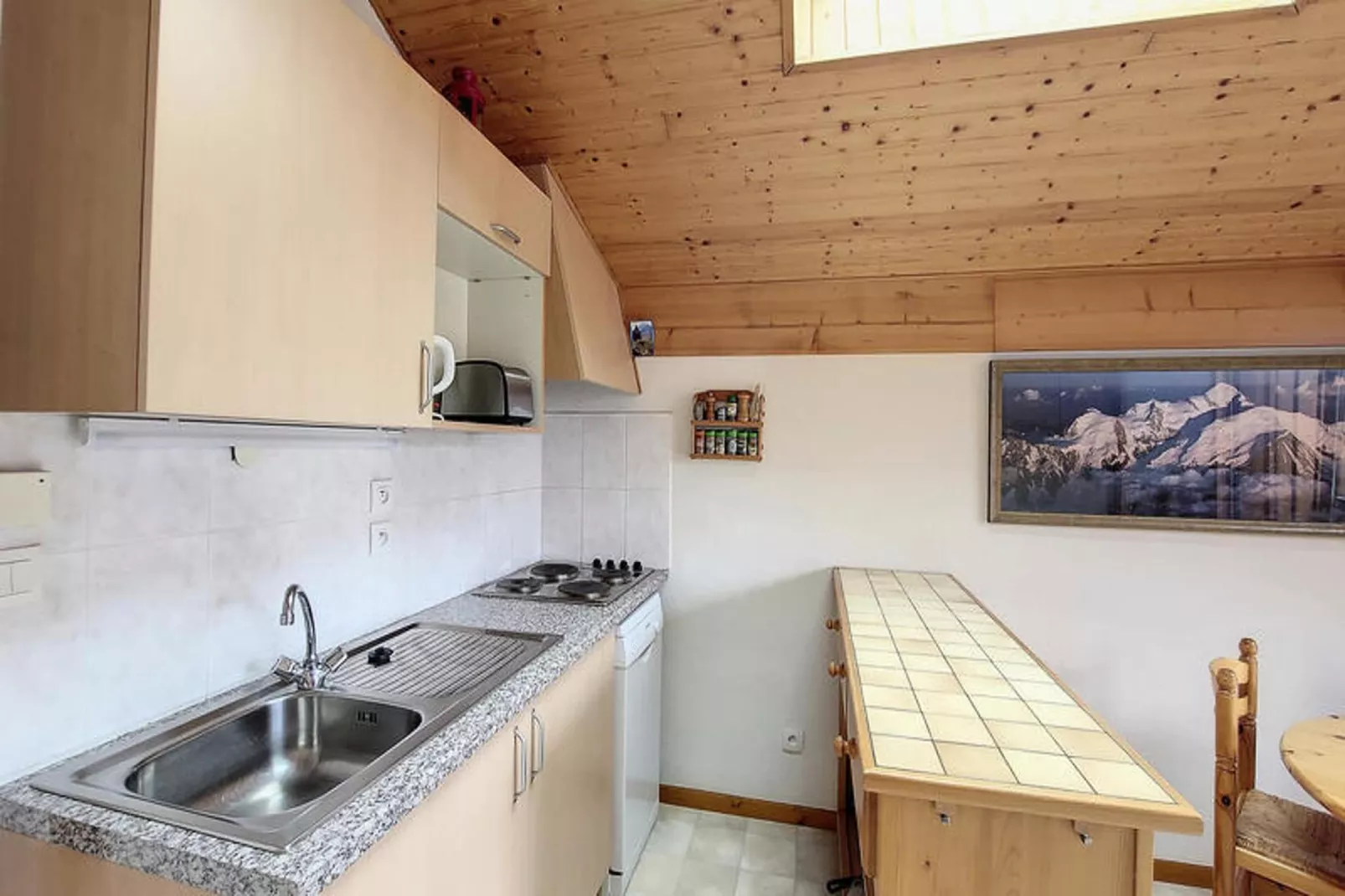 Appartements à Saint Jean d'Aulps-Keuken