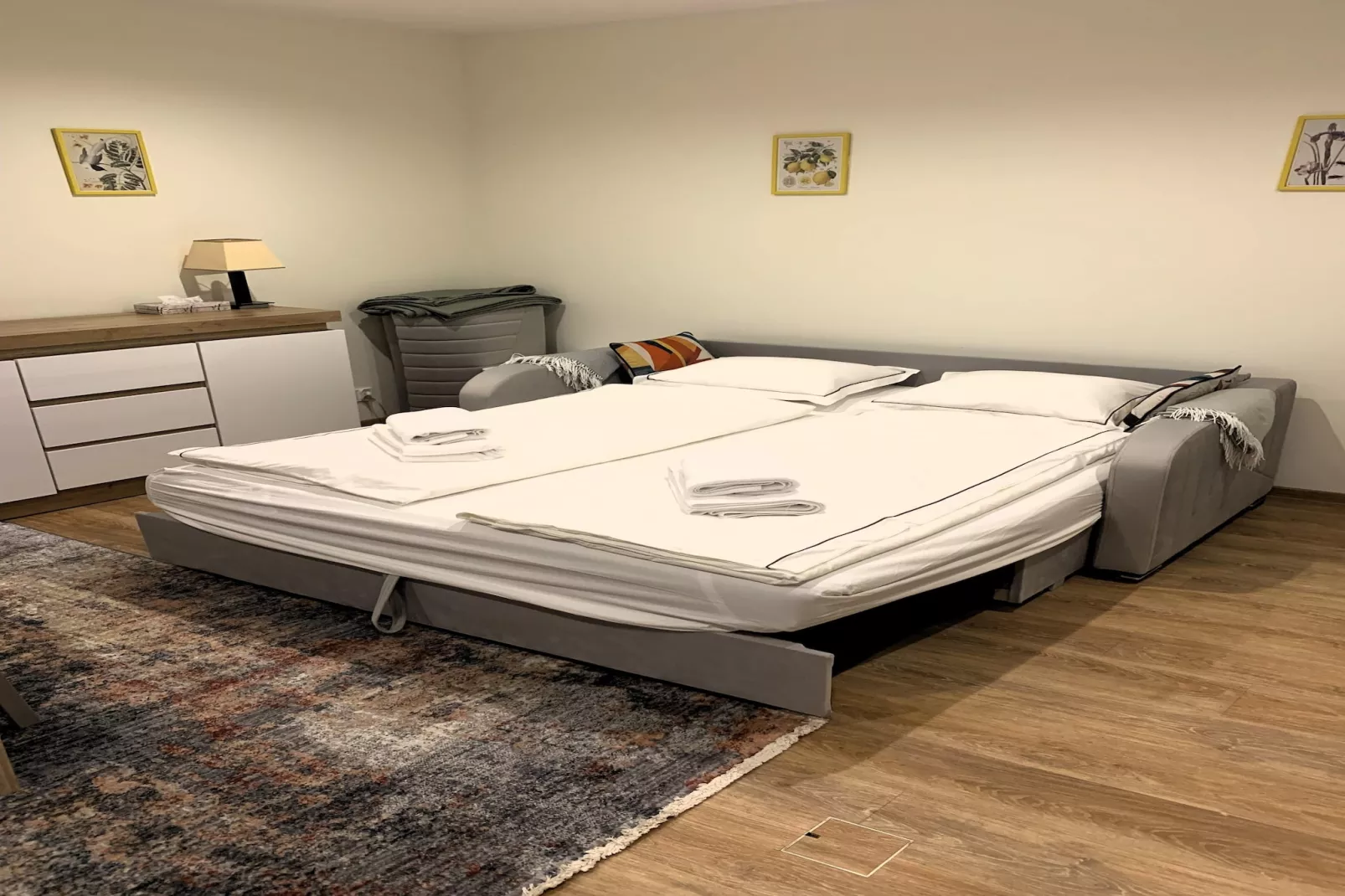 Apartament przy parku z garażem Świnoujście-Slaapkamer