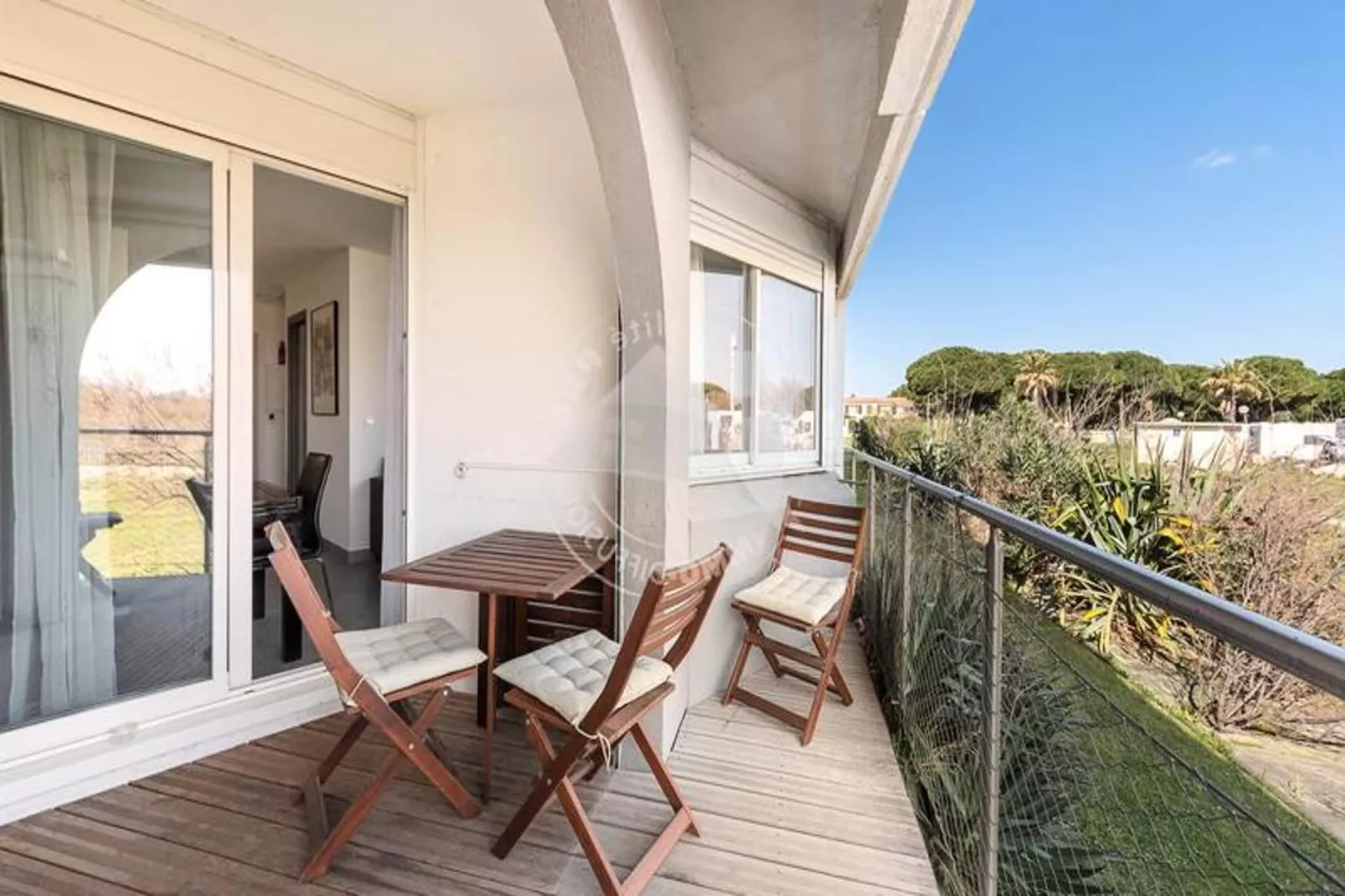 Résidence "le Château Leenhardt"-Terrasbalkon