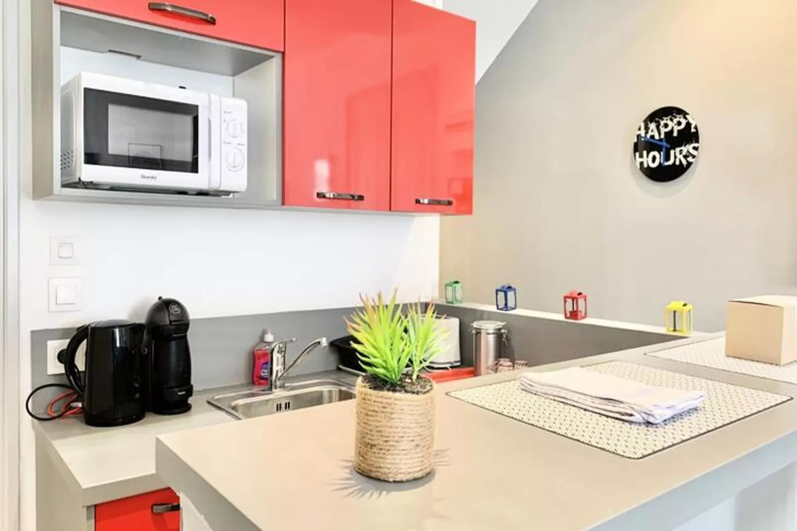 | Petit Paris 💋 | Studio Calme Tout &eacute;quip&eacute;-Keuken