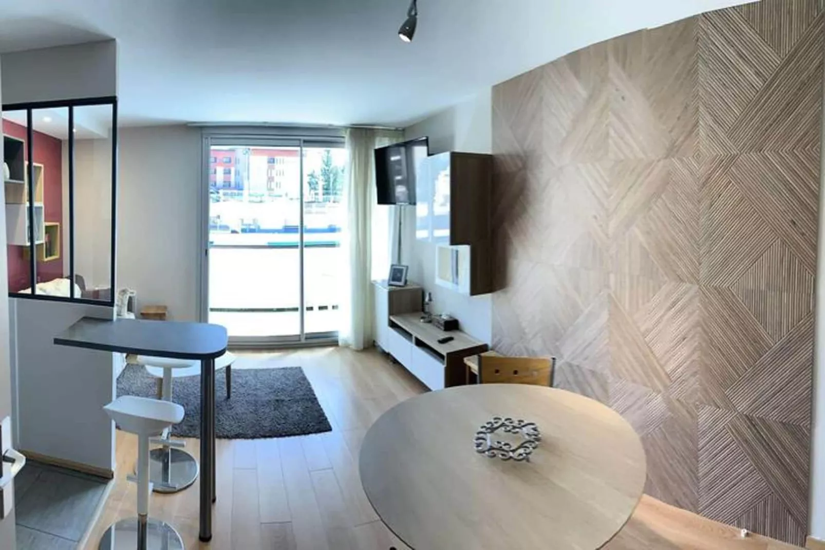 Résidence Vallee Blanche-Woonkamer