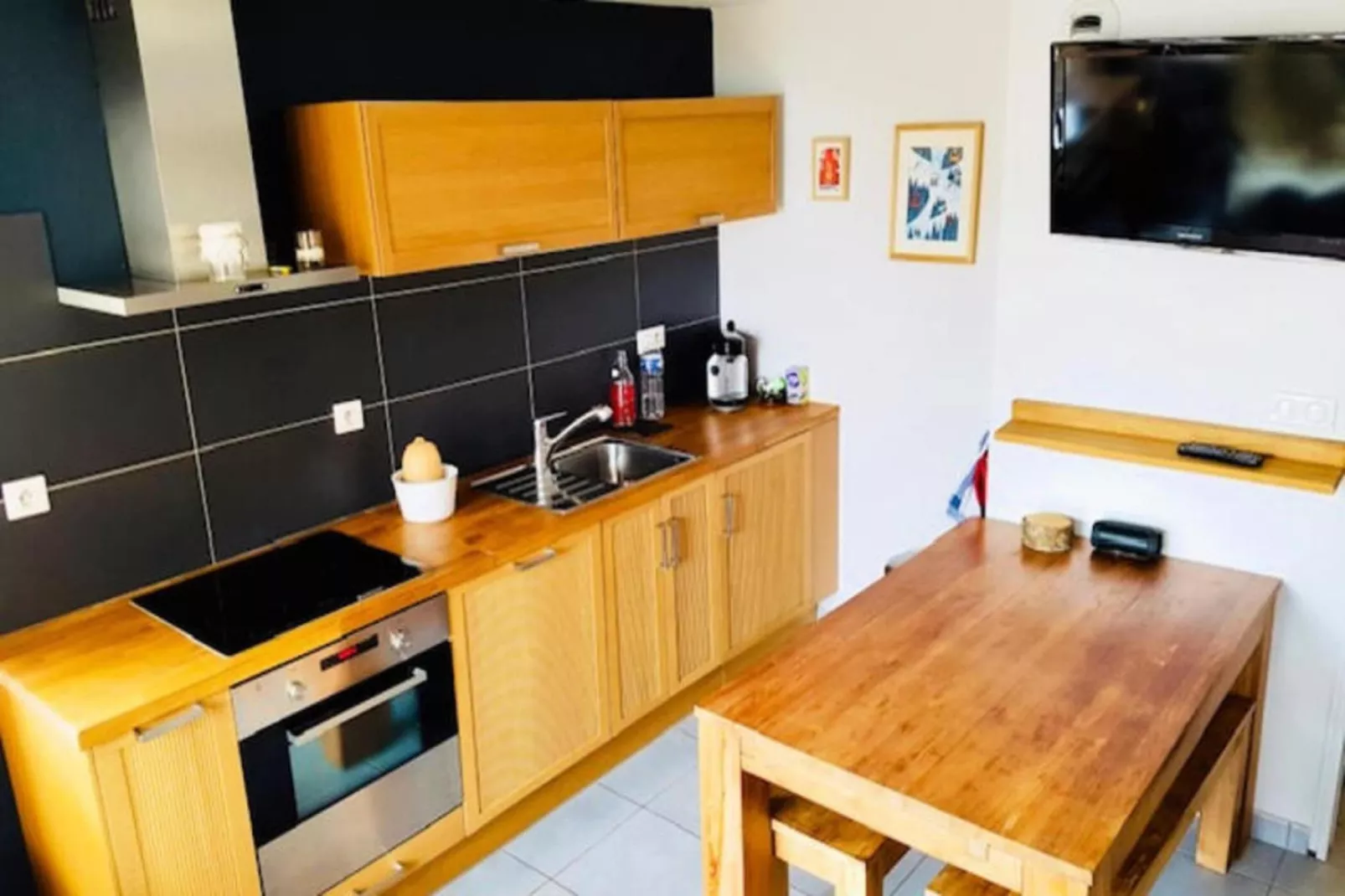 Résidence Alberges A-Keuken