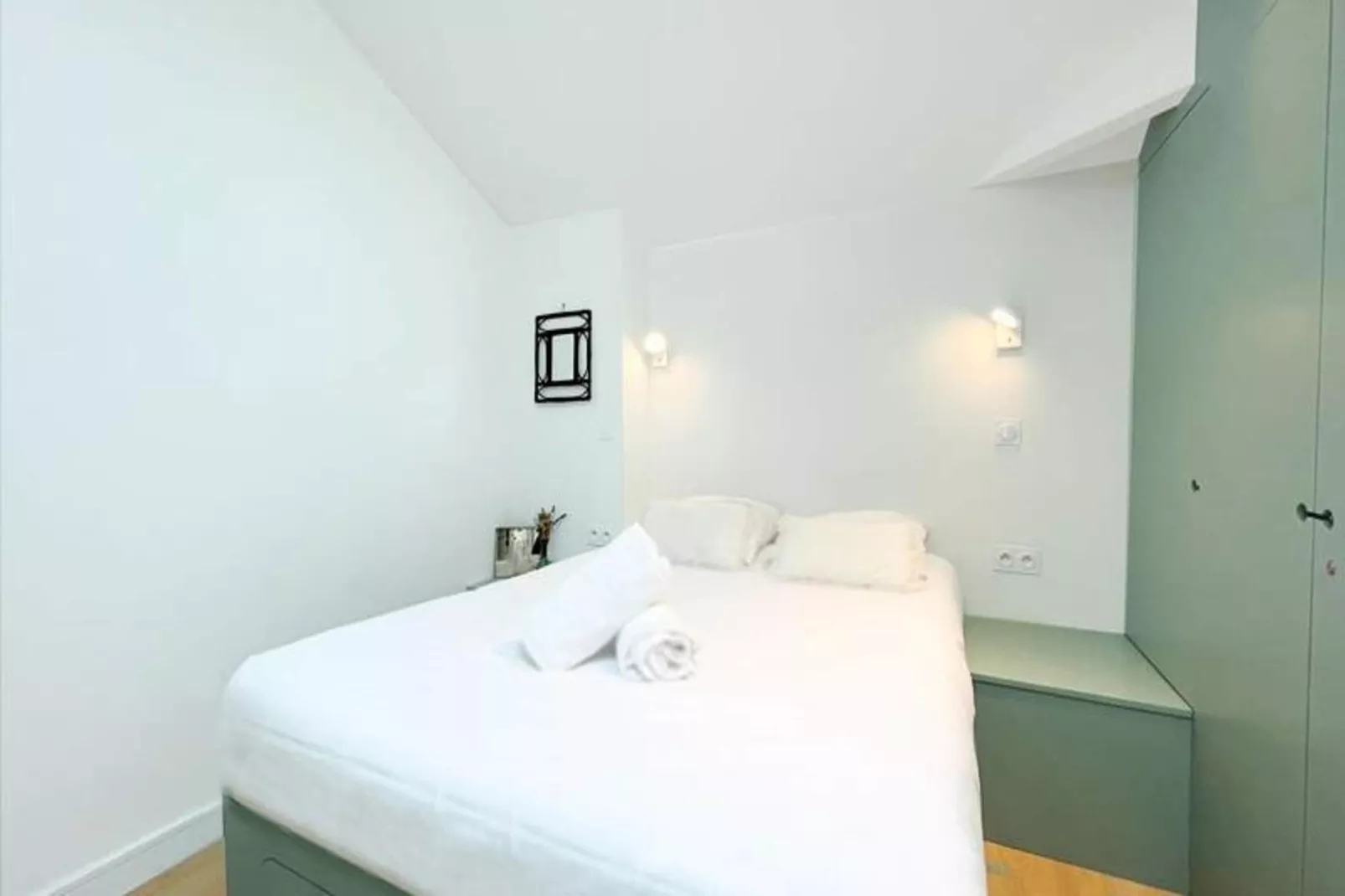 Superbe Maison Au Coeur De La Ville &agrave; Deux Pas De La C&ocirc;te Des Basques-Slaapkamer